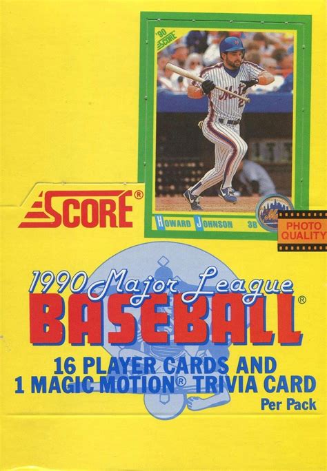 1990 score best cards|Most Valuable 1990 Score Baseball Cards (Or What。